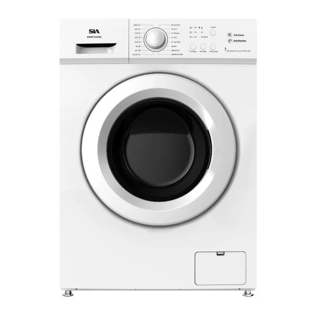 SIA 7kg Washing Machine – 1200RPM, A Rated, White