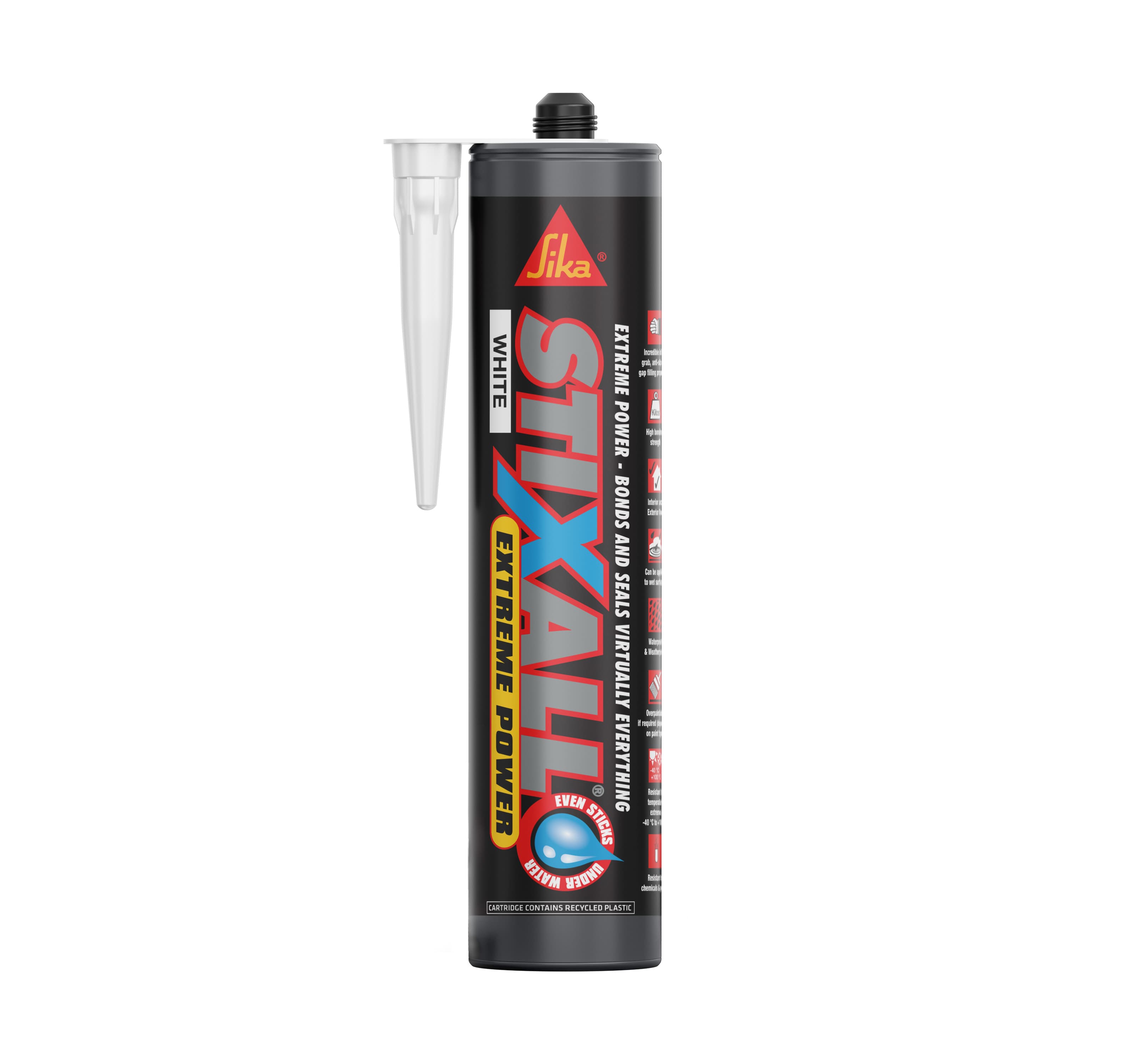 Everbuild Stixall Extreme Power Cartridge 290ml (White)