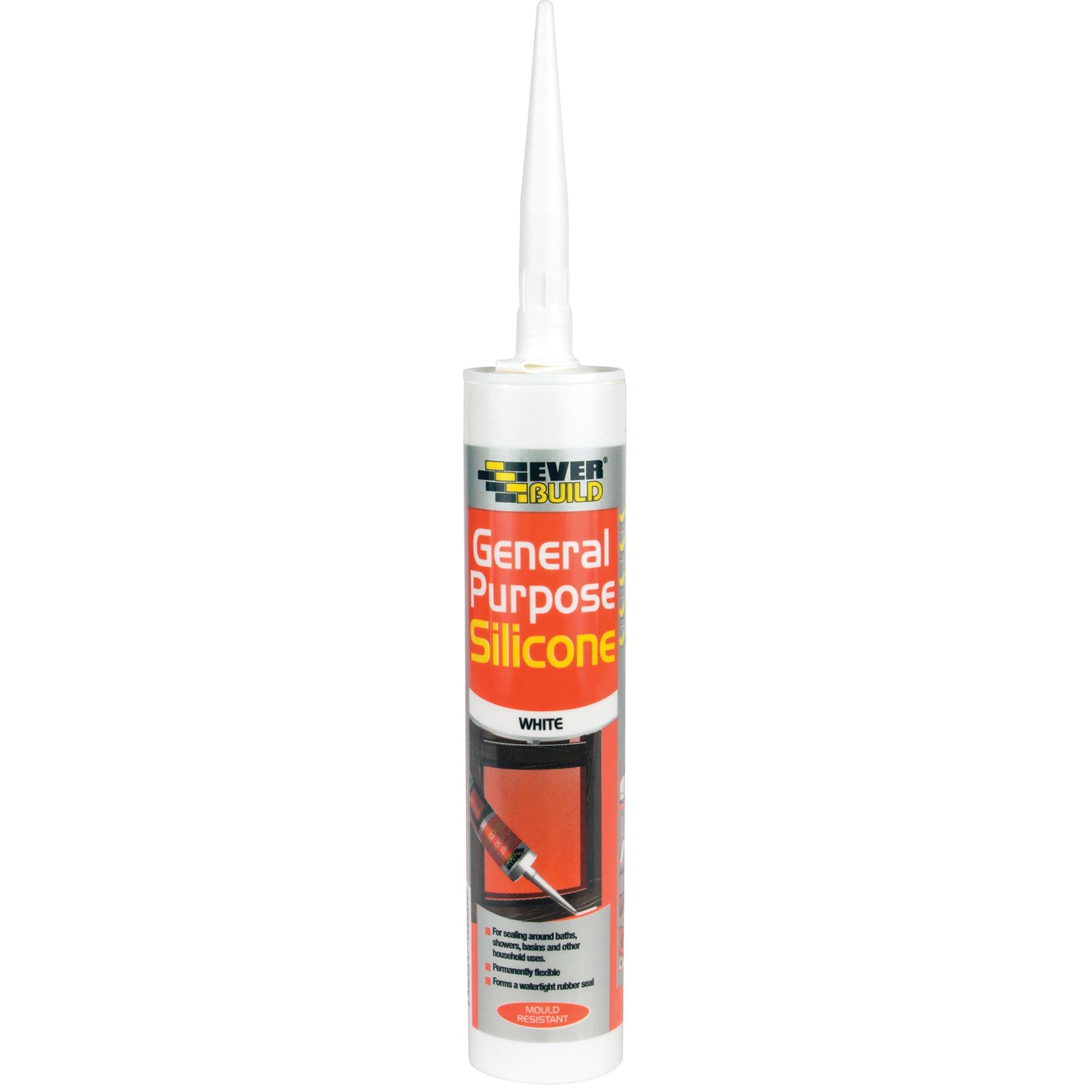 Everbuild General Purpose Silicone White 280ml