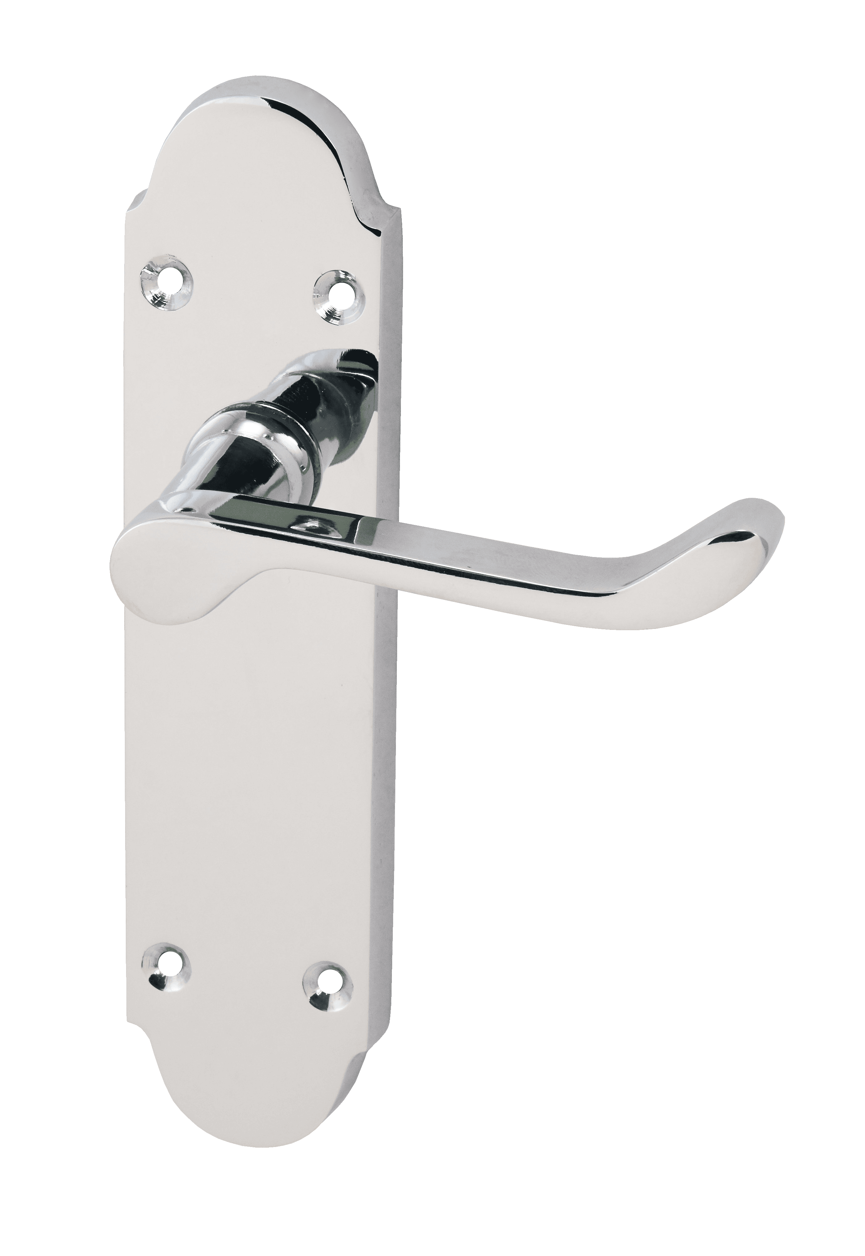 Chromaxe Lever Latch Set Polished Chrome